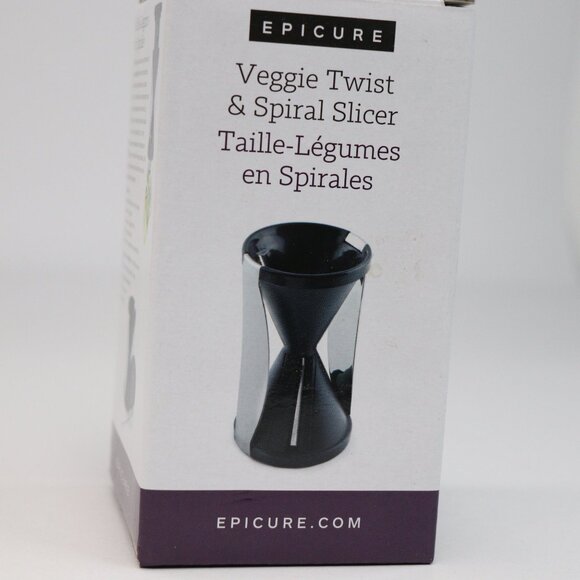 BNIB Epicure Veggie Twist & Spiral Slicer Double Ended with 2 Blades - Picture 2 of 9